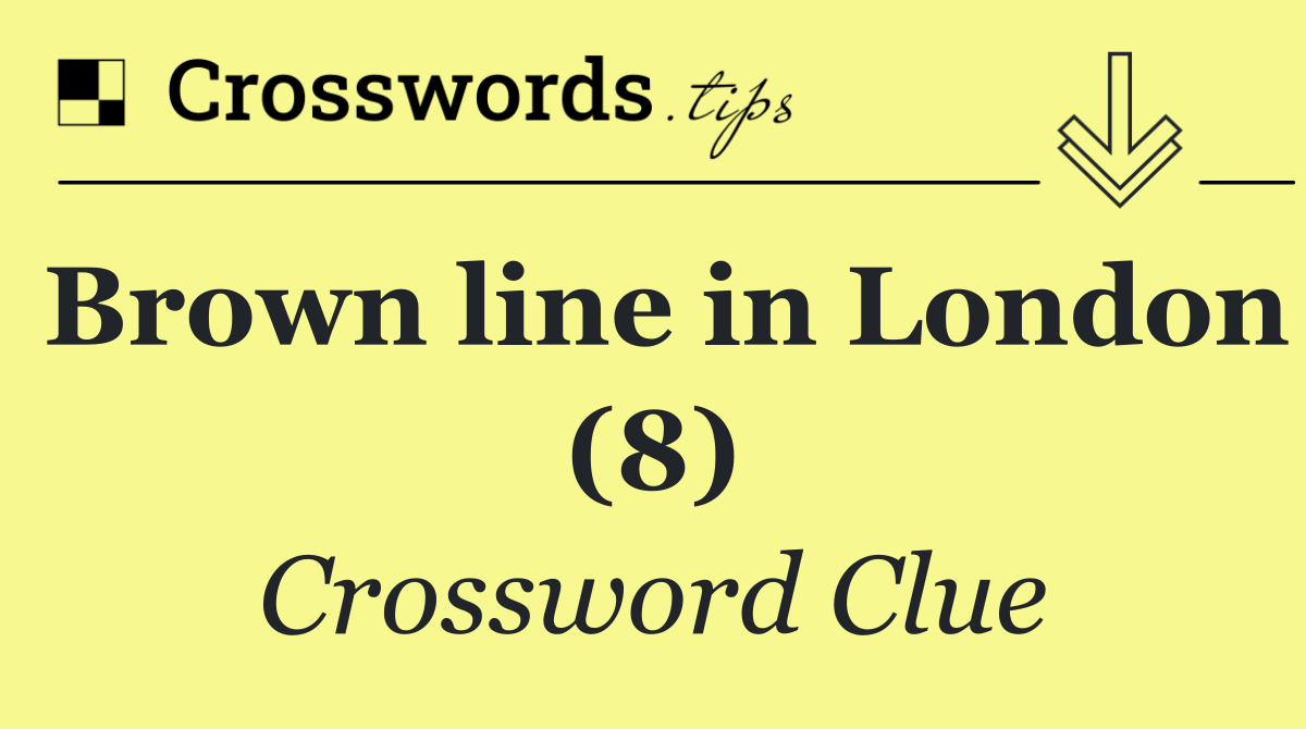Brown line in London (8)