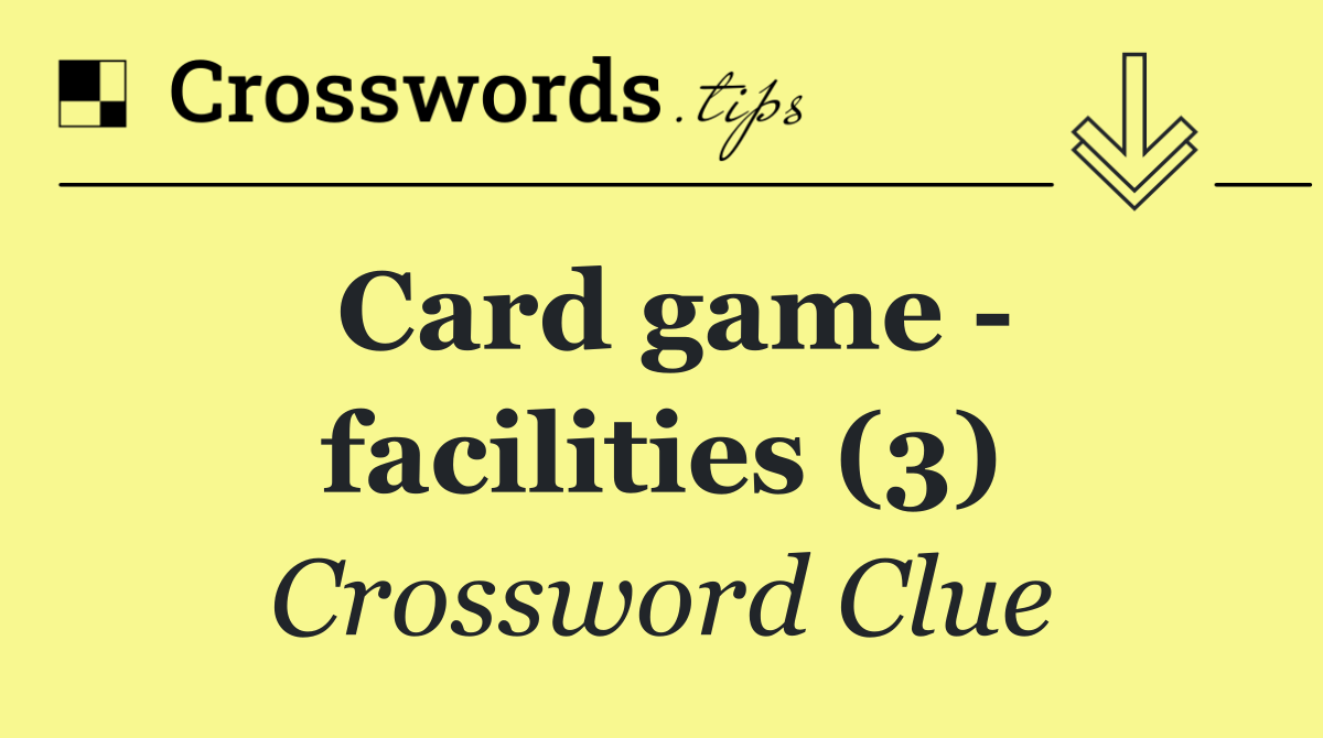 Card game   facilities (3)