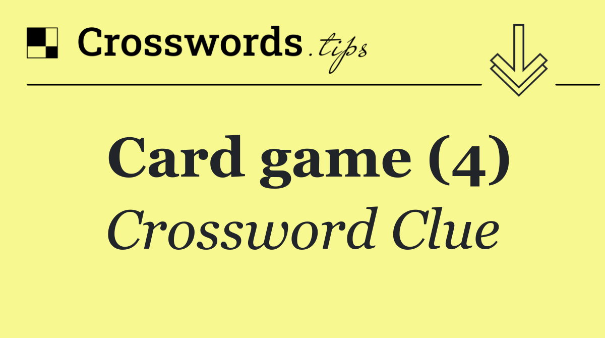 Card game (4)
