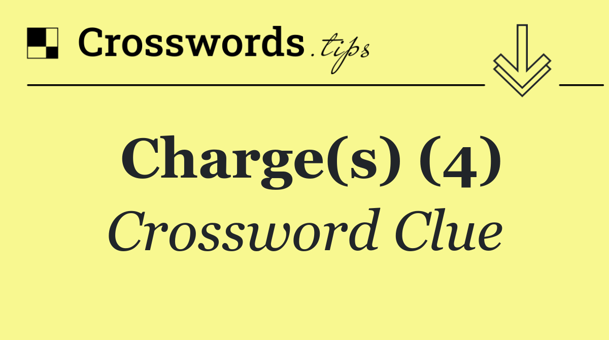 Charge(s) (4)
