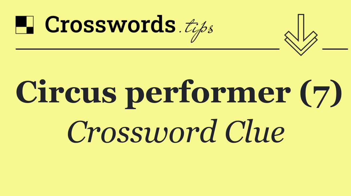 Circus performer (7)