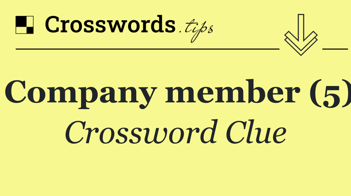 Company member (5)