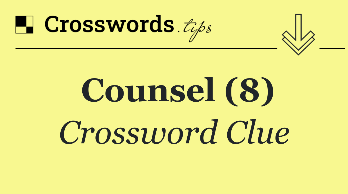 Counsel (8)
