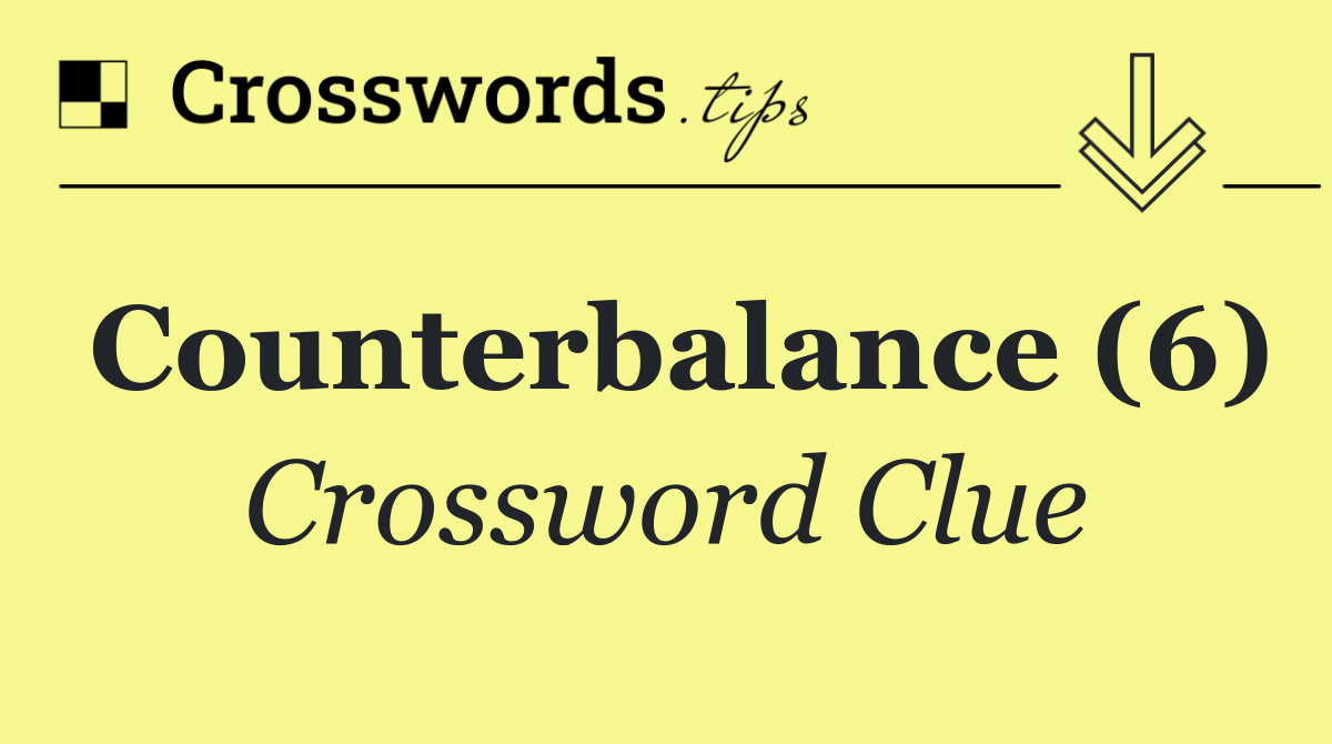 Counterbalance (6)