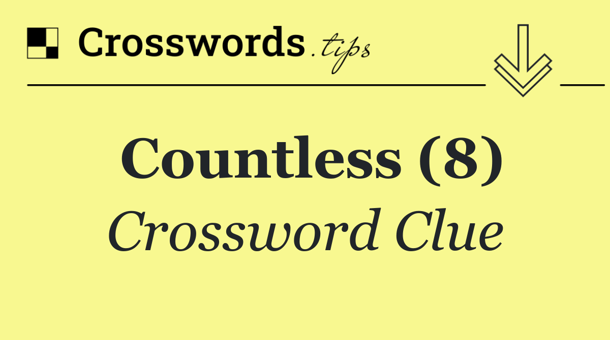 Countless (8)