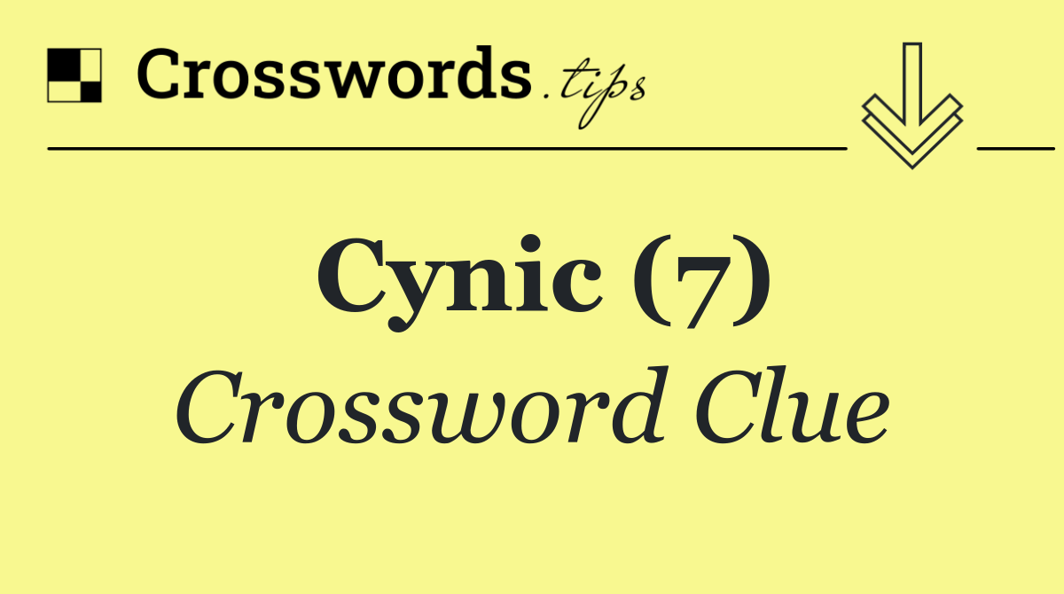 Cynic (7)