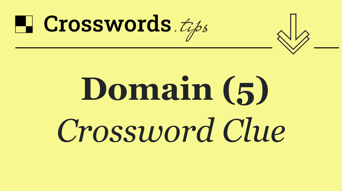 Domain (5)