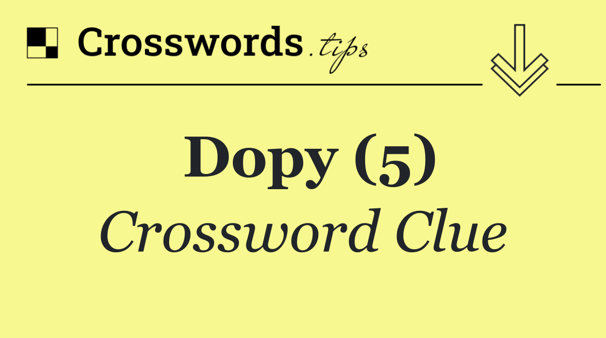 Dopy (5)