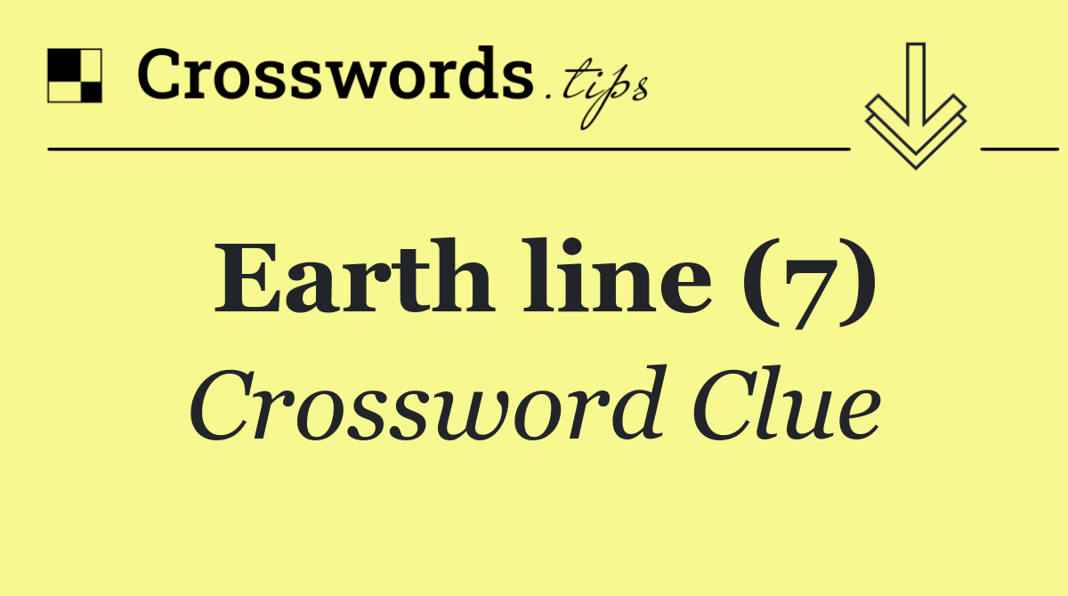 Earth line (7)