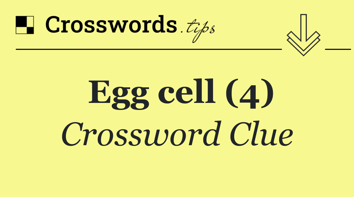 Egg cell (4)