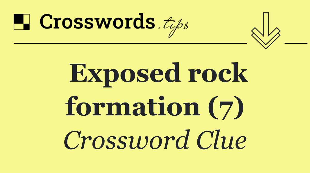 Exposed rock formation (7)