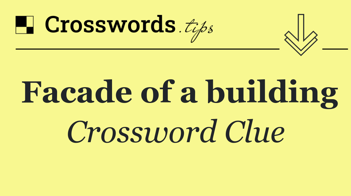 Facade of a building