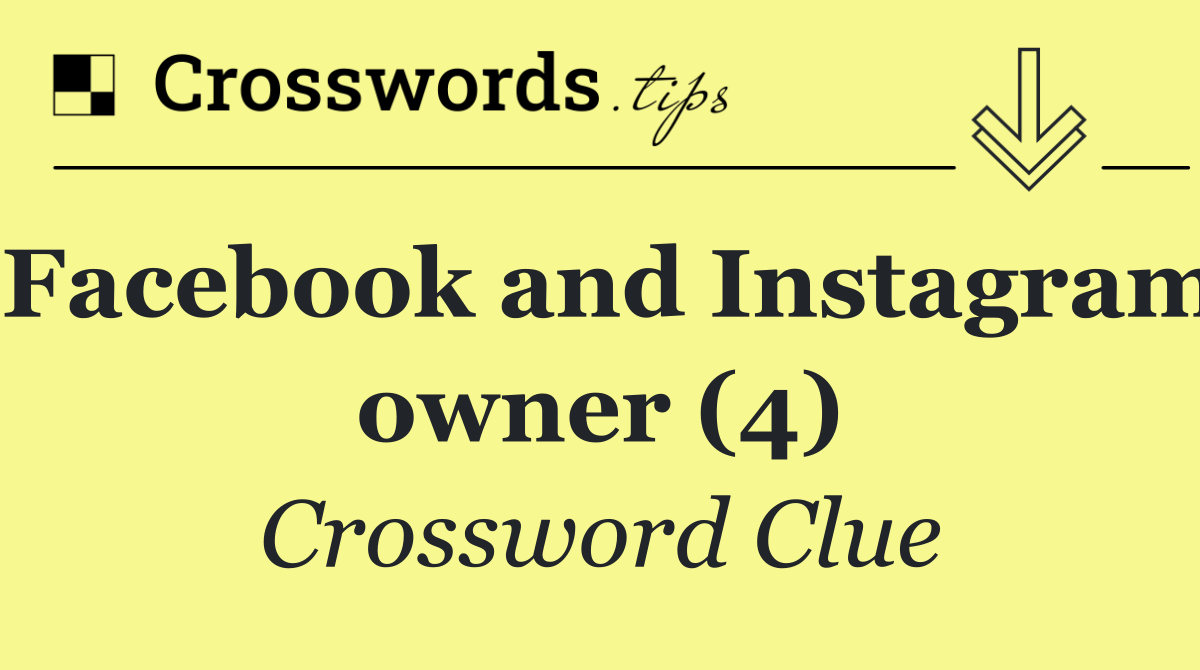 Facebook and Instagram owner (4)