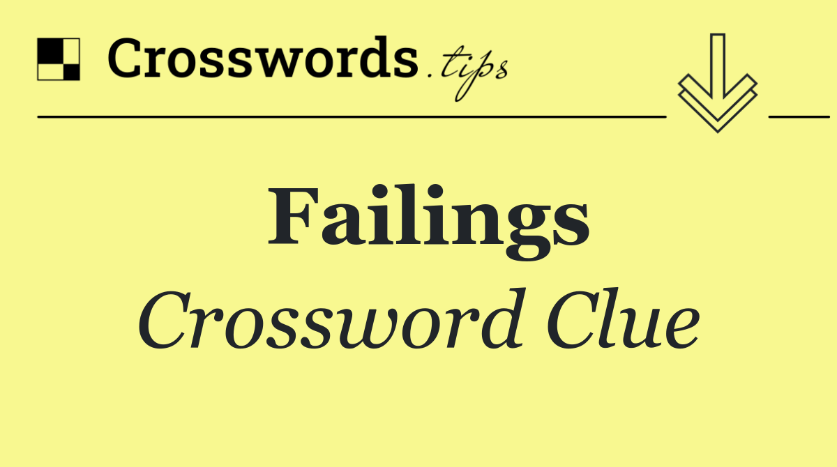 Failings