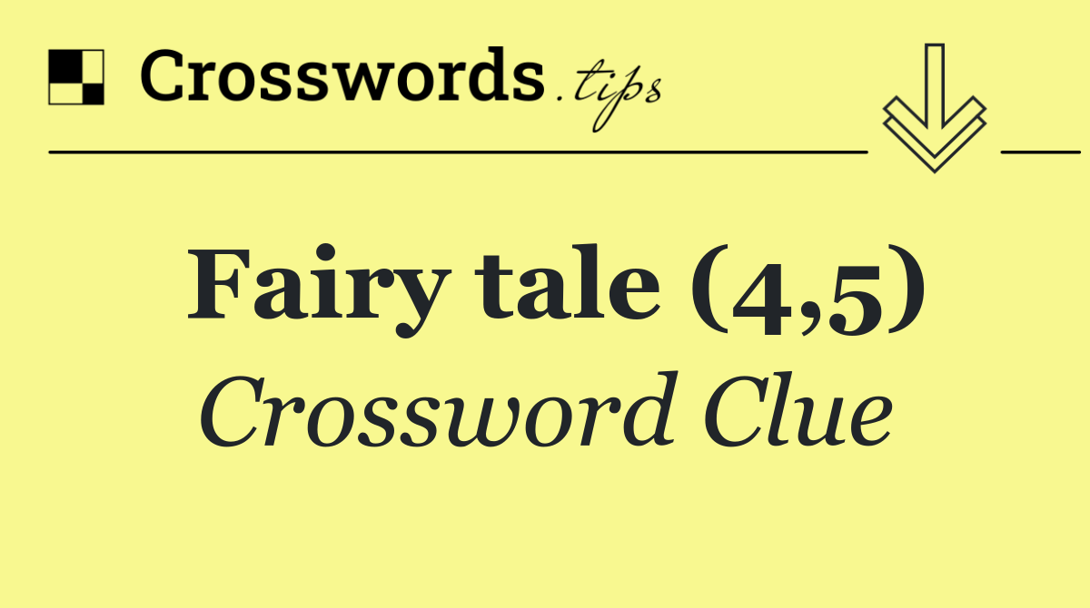 Fairy tale (4,5)