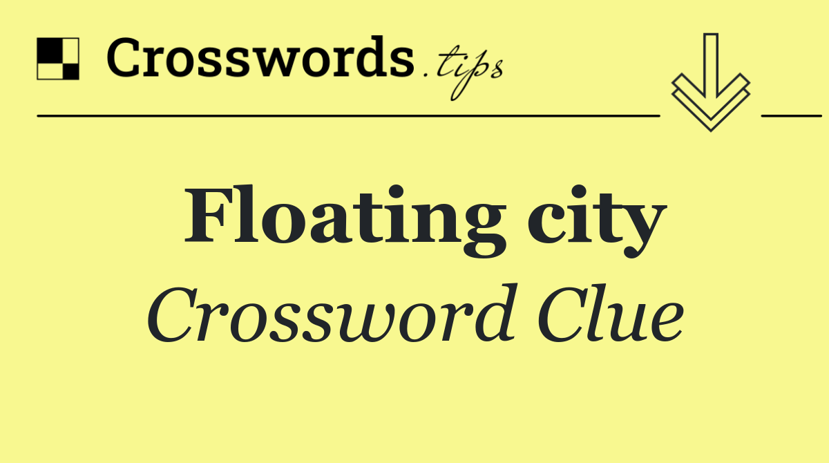 Floating city
