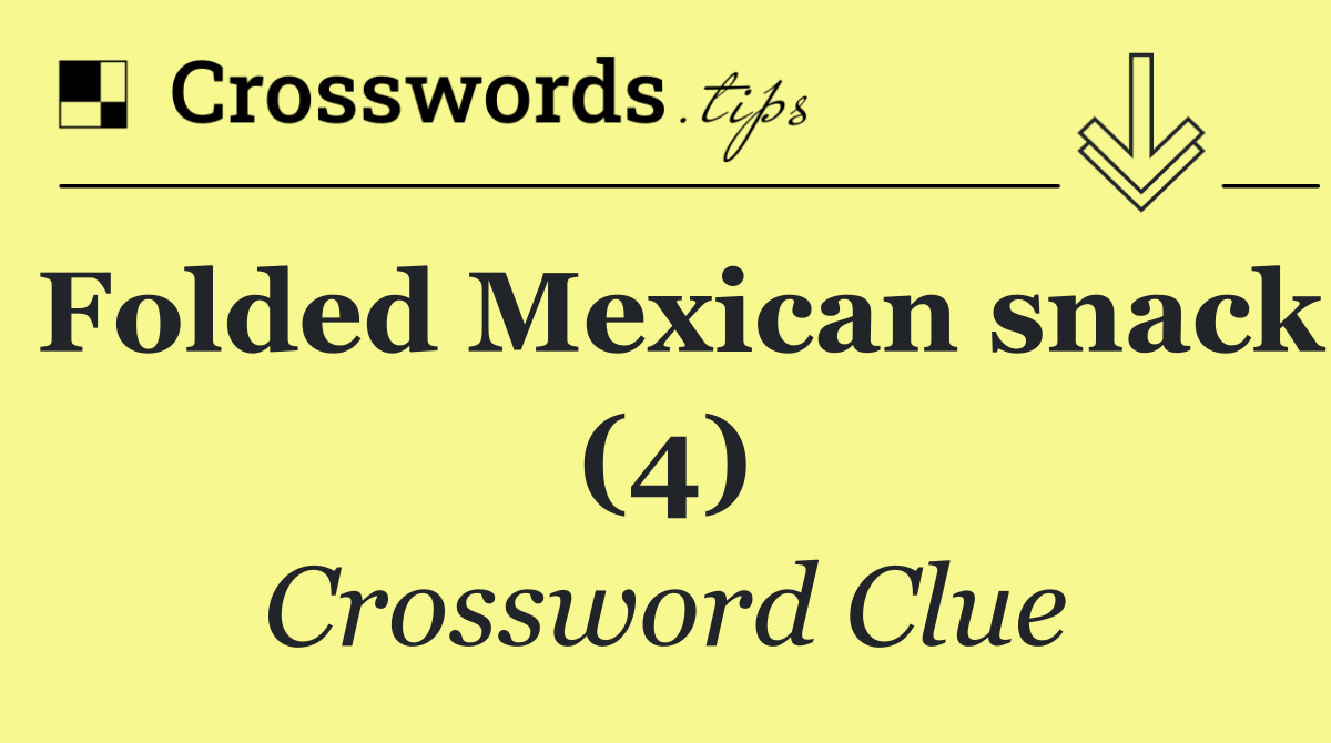 Folded Mexican snack (4)