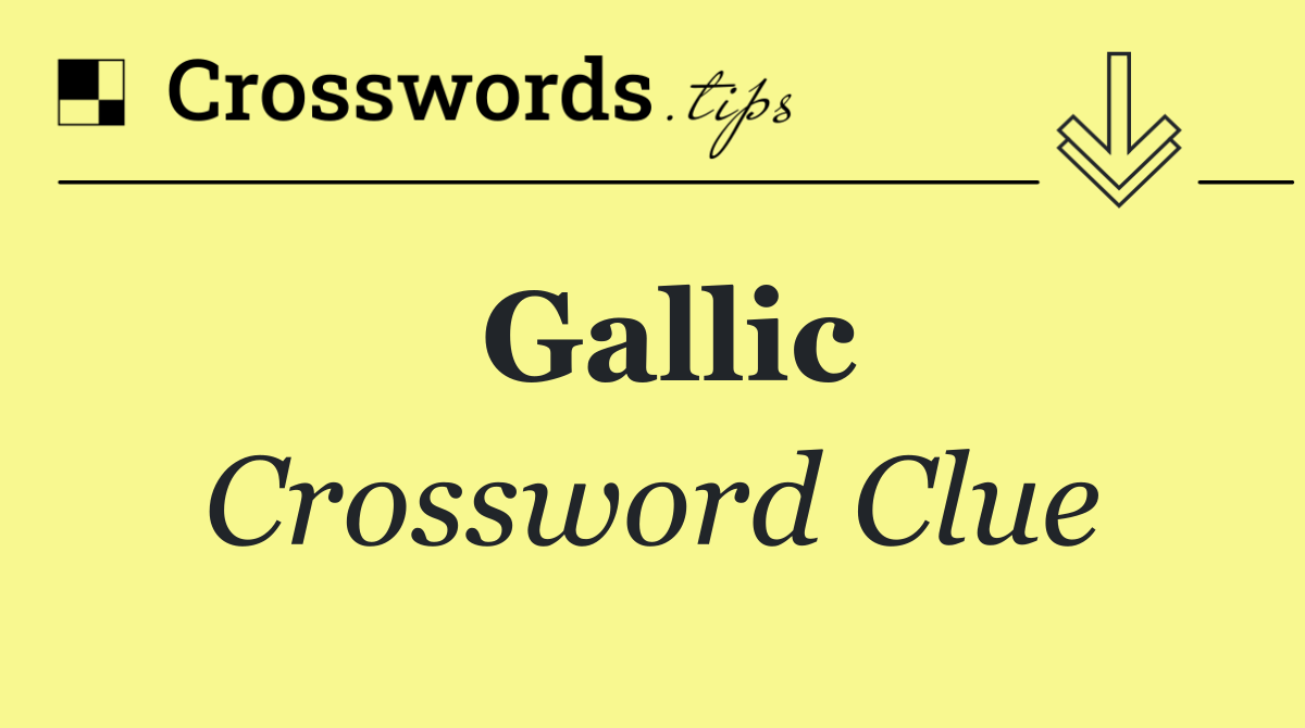 Gallic