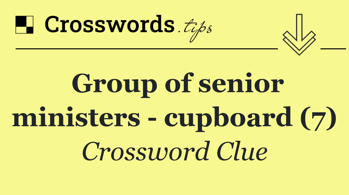 Group of senior ministers   cupboard (7)