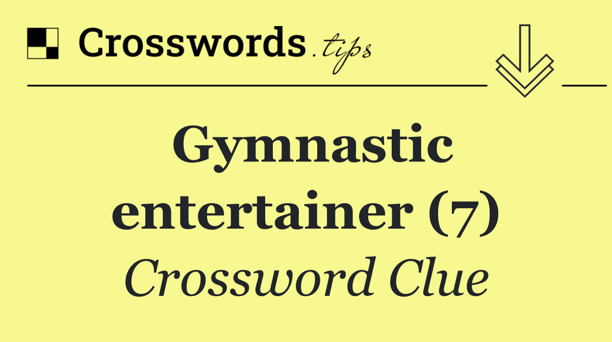 Gymnastic entertainer (7)
