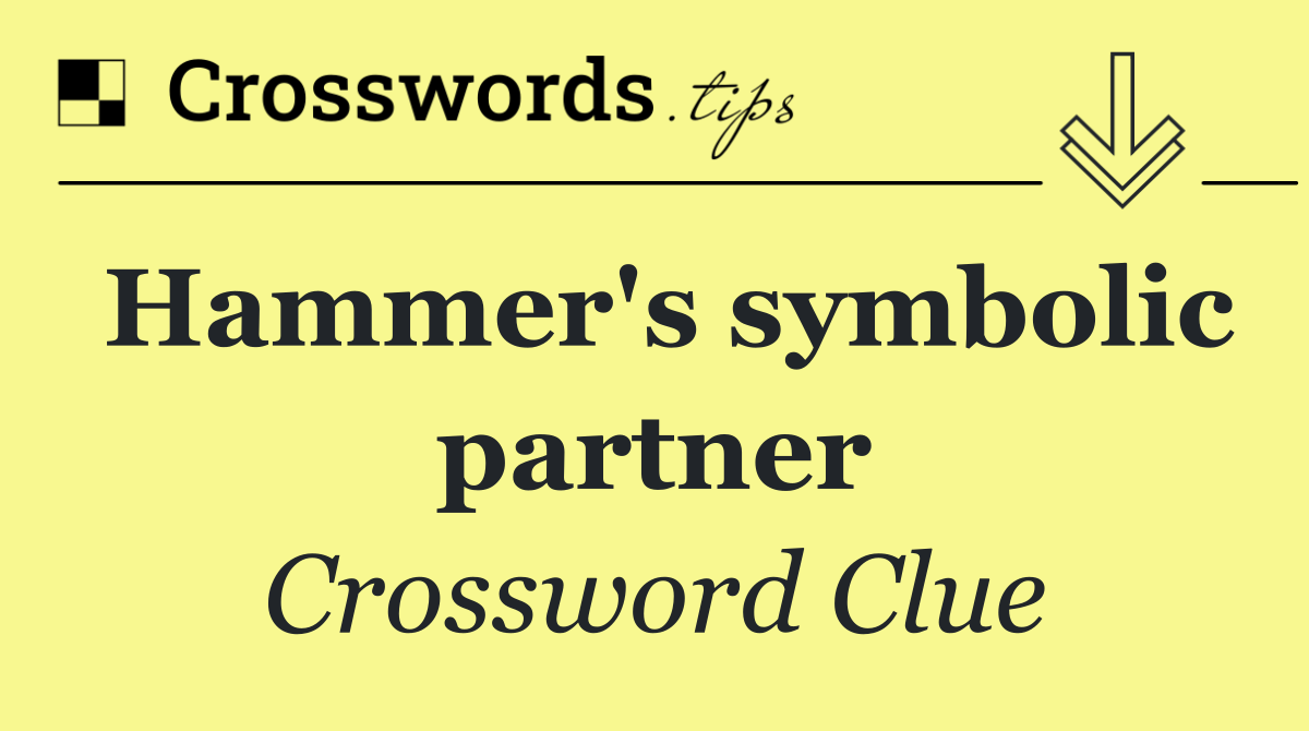 Hammer's symbolic partner