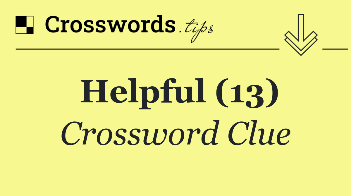Helpful (13)
