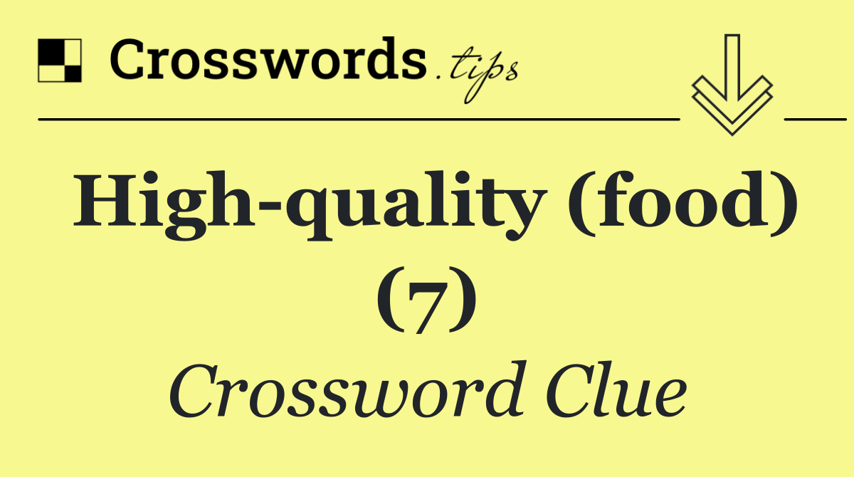 High quality (food) (7)