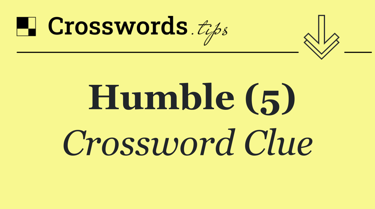Humble (5)