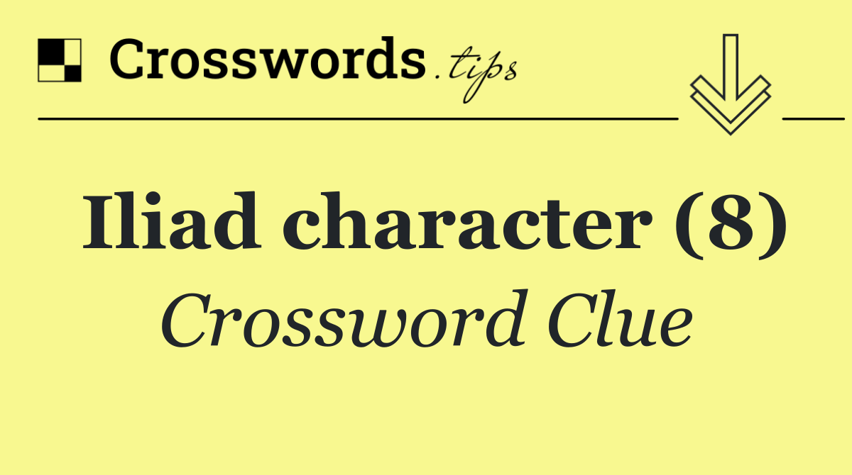 Iliad character (8)