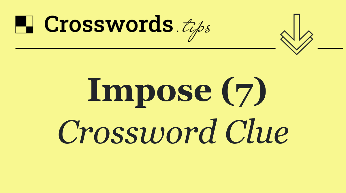 Impose (7)