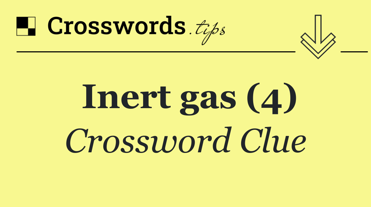 Inert gas (4)