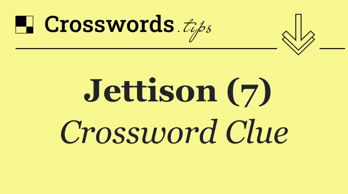 Jettison (7)