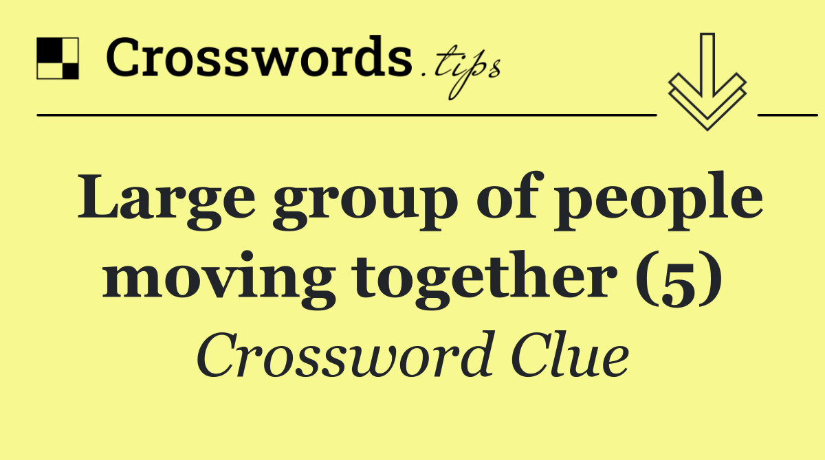 Large group of people moving together (5)