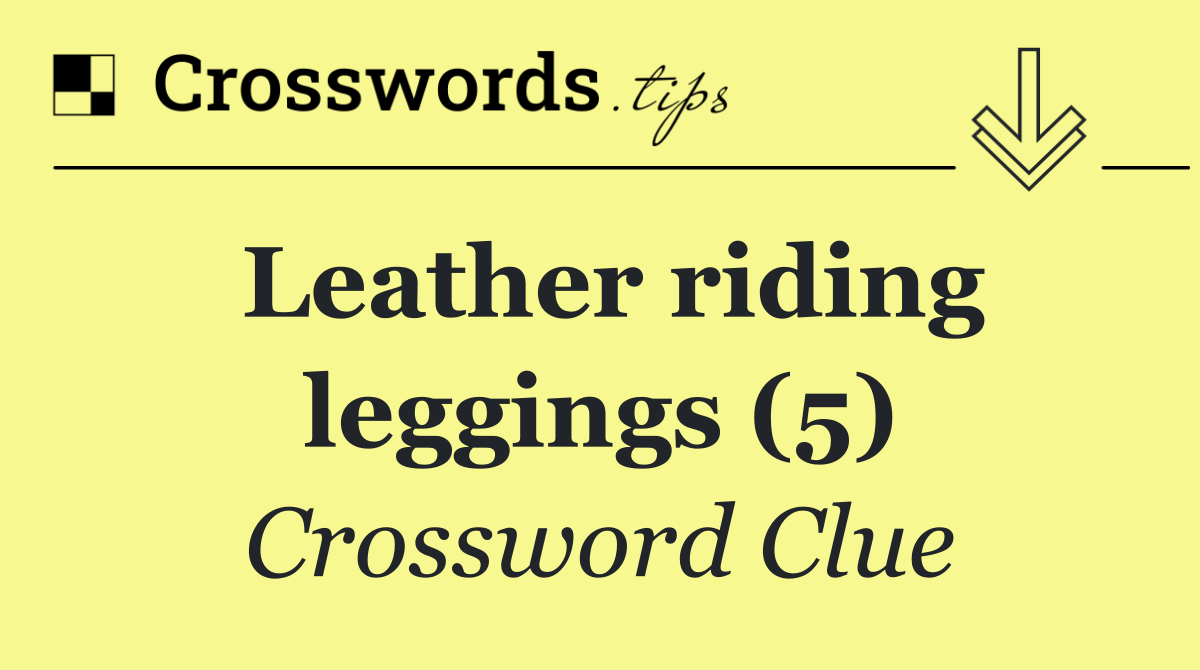 Leather riding leggings (5)