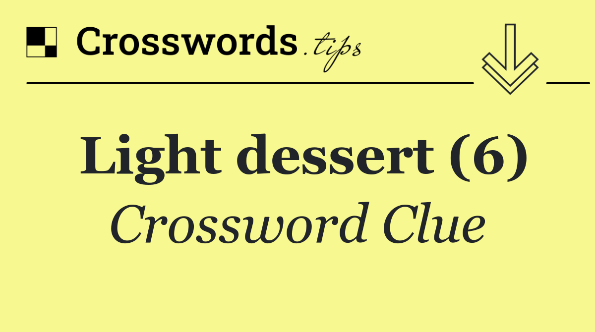 Light dessert (6)