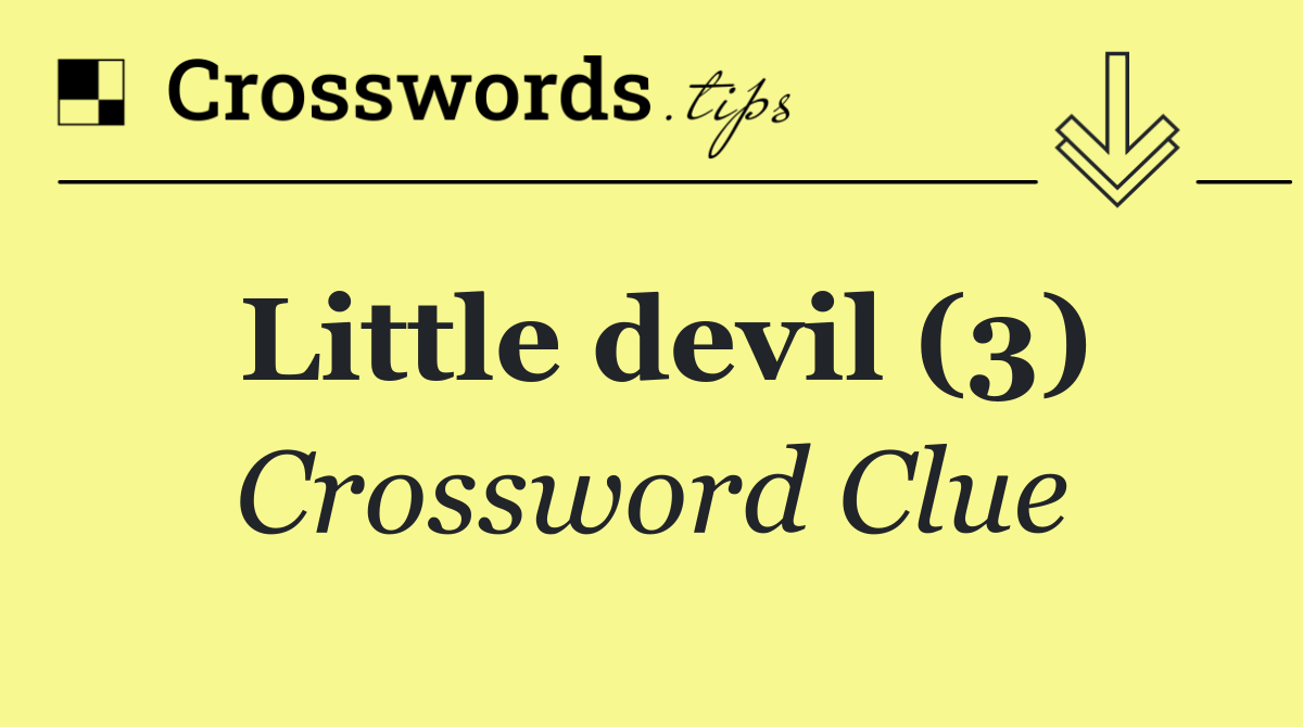 Little devil (3)