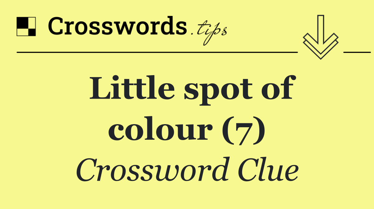 Little spot of colour (7)