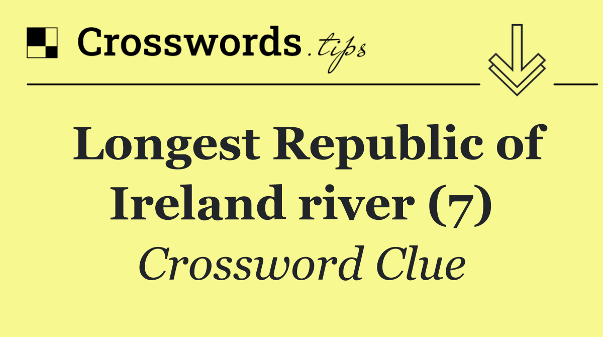 Longest Republic of Ireland river (7)