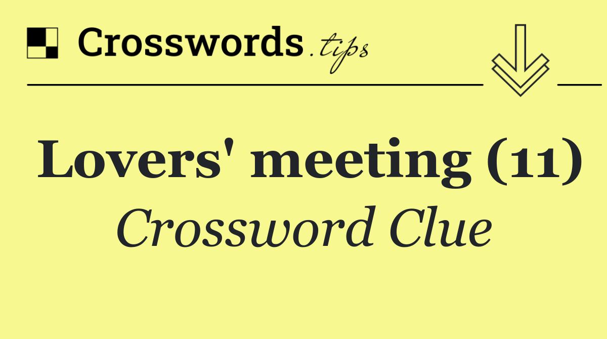Lovers' meeting (11)
