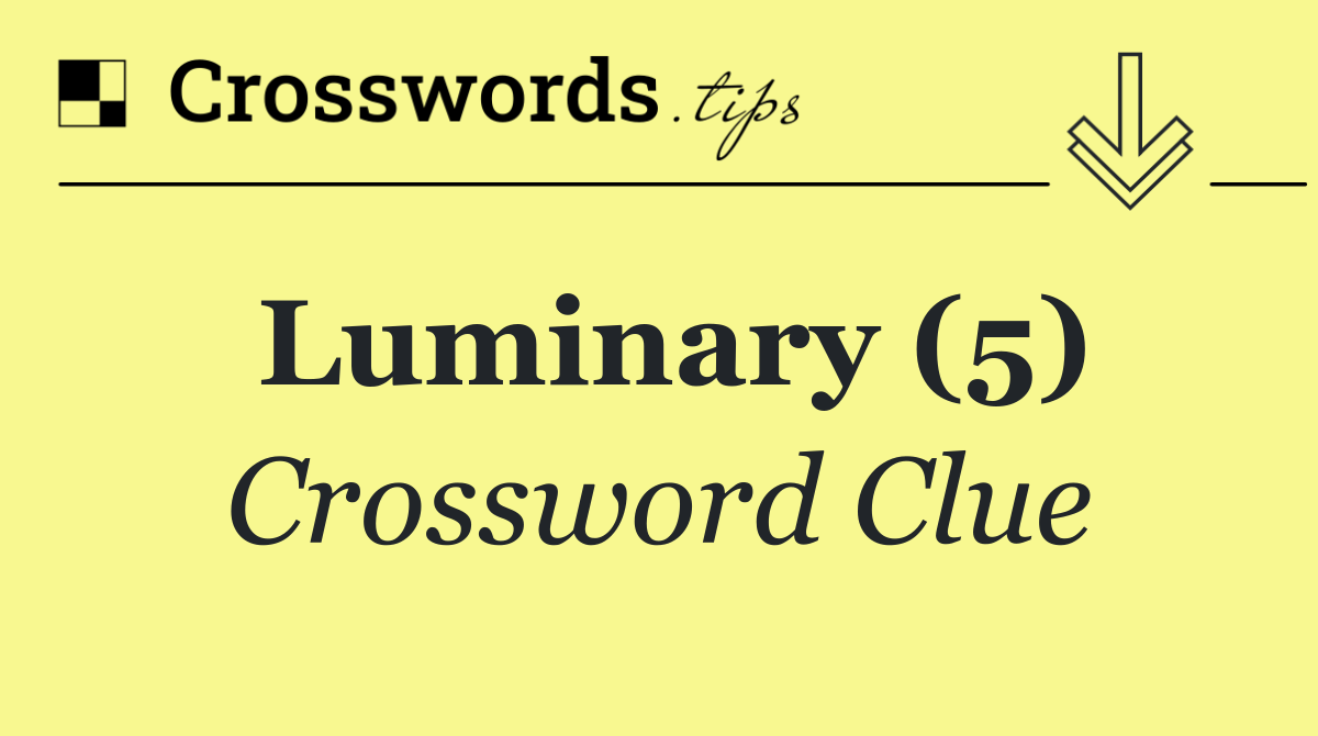Luminary (5)