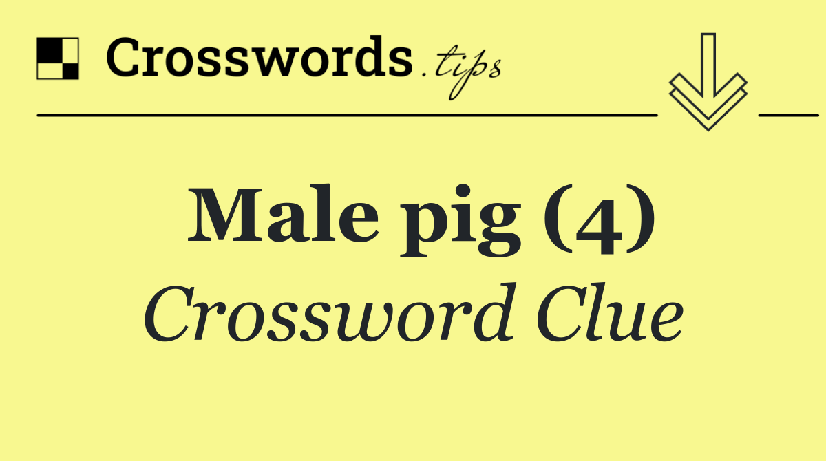 Male pig (4)