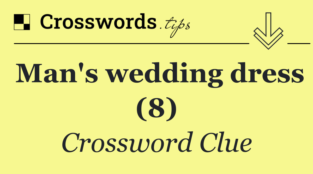 Man's wedding dress (8)