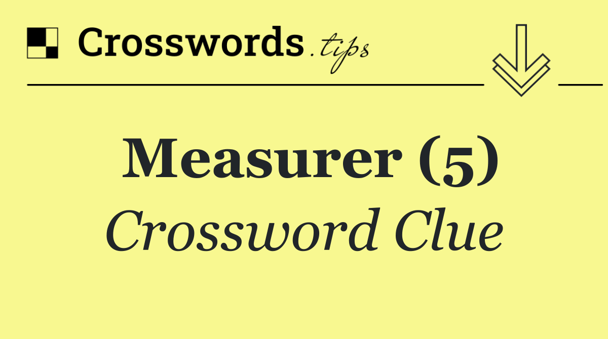 Measurer (5)