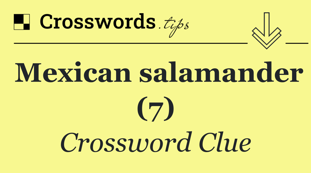 Mexican salamander (7)