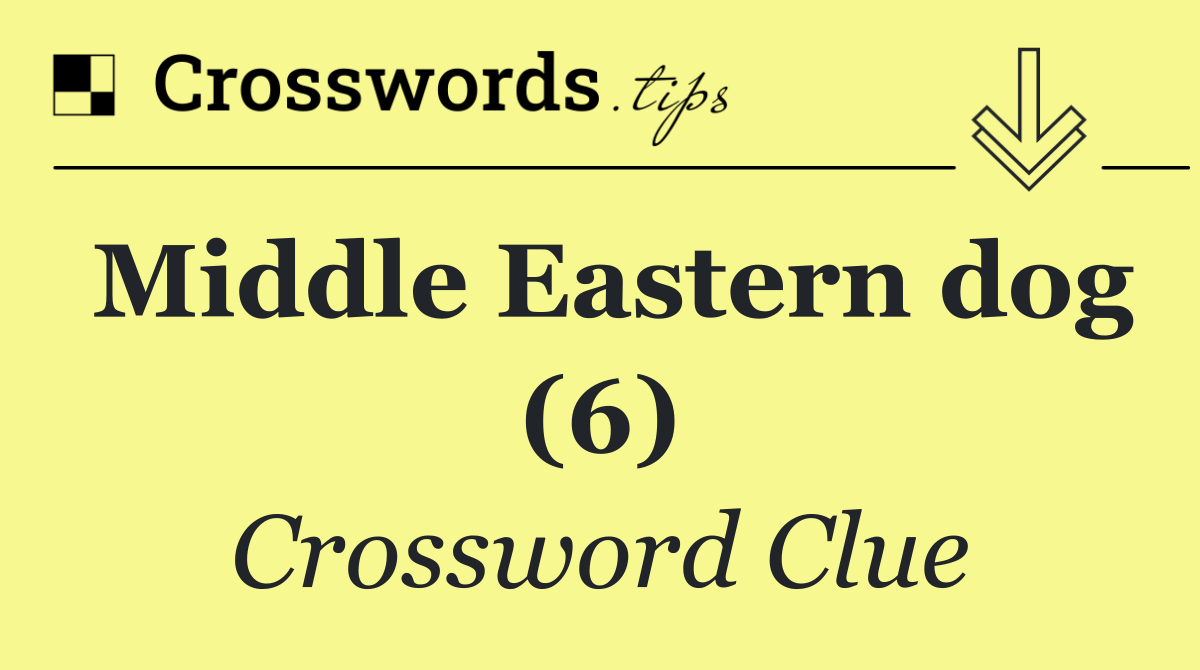 Middle Eastern dog (6)