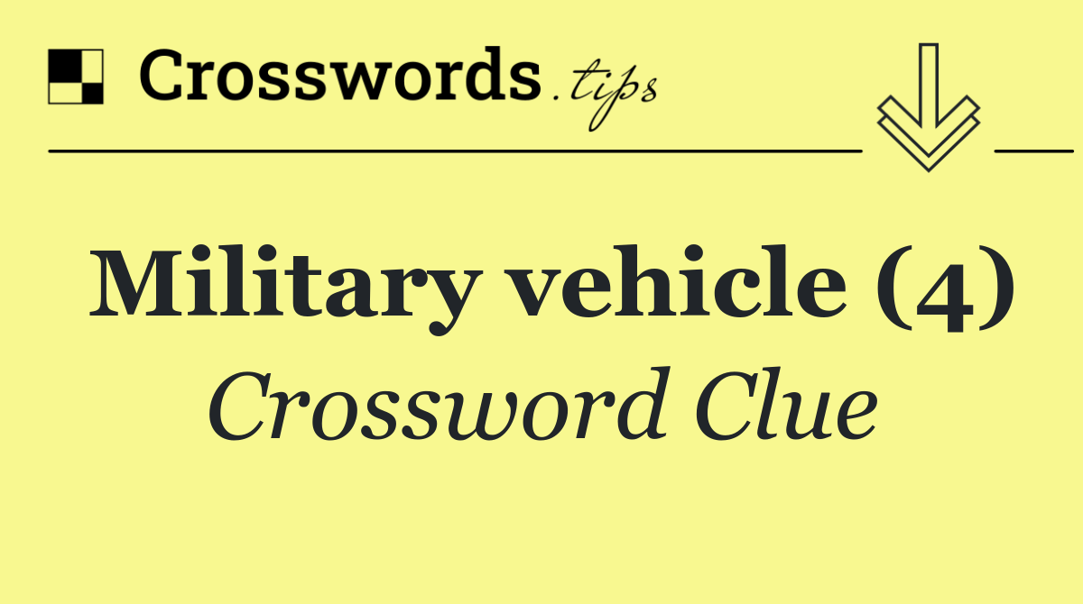 Military vehicle (4)