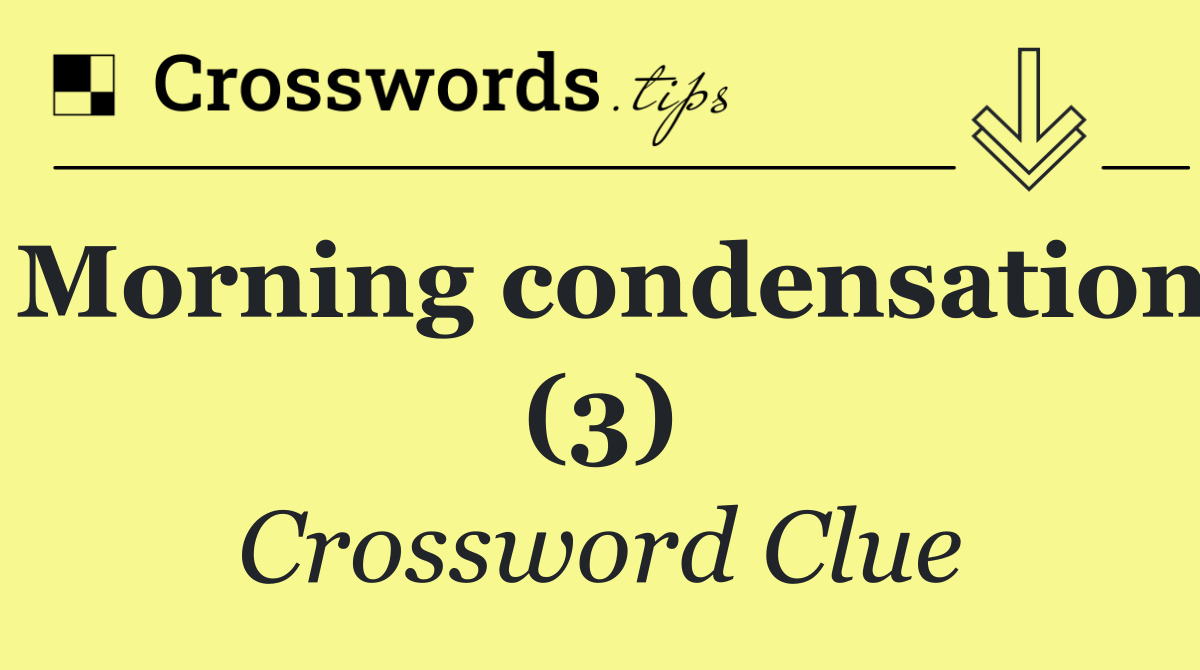 Morning condensation (3)