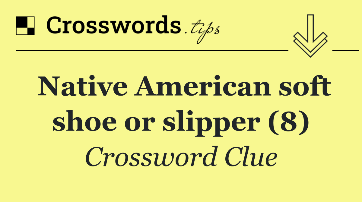 Native American soft shoe or slipper (8)