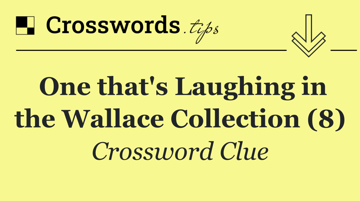 One that's Laughing in the Wallace Collection (8)