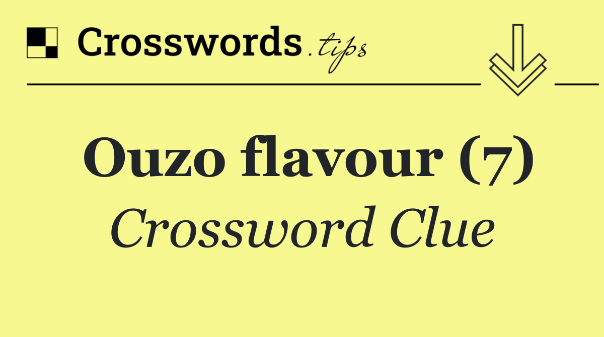 Ouzo flavour (7)